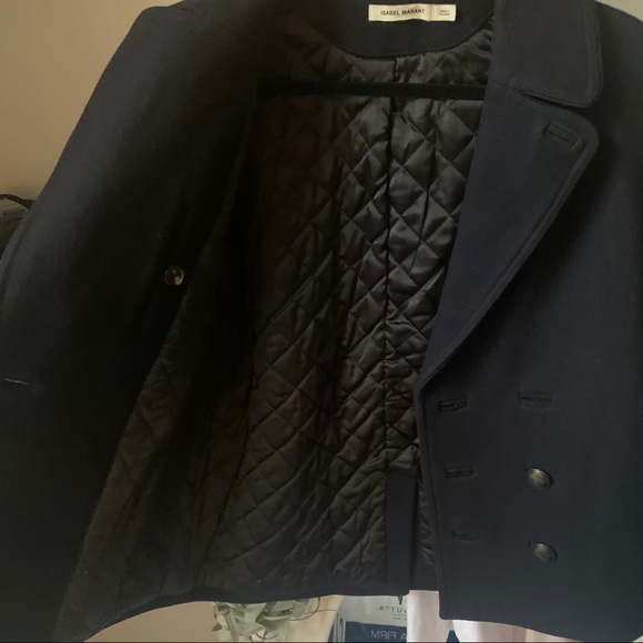 MUST GO Isabel Marant pour H&M peacoat - Picture 2 of 6